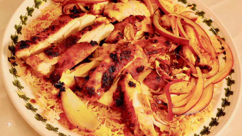 Persian Chicken & Tahdig (Crispy Persian Rice)